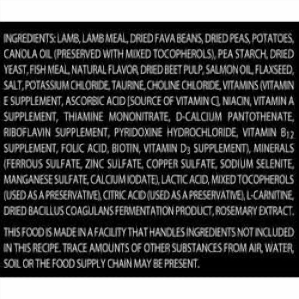 Pure Balance Grain-Free & Poultry-Free Lamb & Fava Bean Recipe Dry Dog Food, 11 lbs