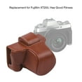 thumbnail image 2 of FlyFlise Vintage PU Leather Camera Case Protective Camera Bag with Strap Replacement for Fujifilm XT200, 2 of 7