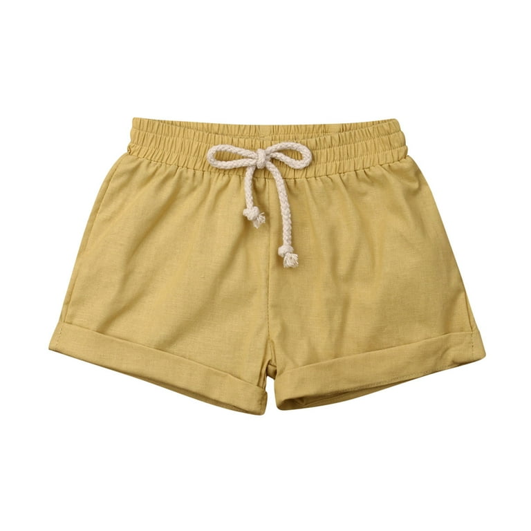 Yellow shorts walmart sale