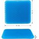 thumbnail image 2 of Gel Seat Cushion, Double Thick Egg Gel Seat Cushion With Non-slip Cover, Breathable Honeycomb Gel Cushion For Pressure Relief Back Pain, 2 of 5