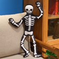 thumbnail image 4 of Skeleton Plush Toy-15.7" Skull Plushies Prank Skeleton Stuffed Animal Toys Halloween Plush Decor Birthday Gifts for Kids, 4 of 6