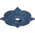 thumbnail image 3 of Ekena Millwork 28 3/8"OD x 3 3/4"ID x 1 5/8"P Benson Classic Ceiling Medallion (Fits Canopies up to 6 1/2"), Hand-Painted Americana, 3 of 6