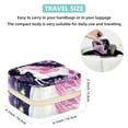 thumbnail image 5 of Starry Unicorn Travel Portable Square Jewelry Box Organizer for Rings, Earrings, Necklaces, Bracelets for Girls and Women, 5 of 6