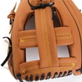 thumbnail image 4 of Eigraketly Guante de béisbol Guante de softball de cuero para entrenamiento de béisbol de deportes al aire libre Deportes y aire libre No.2 Eigraketly OD009979-02, 4 of 6