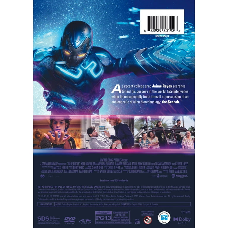 Blue Beetle DVD Release Date October 31, 2023