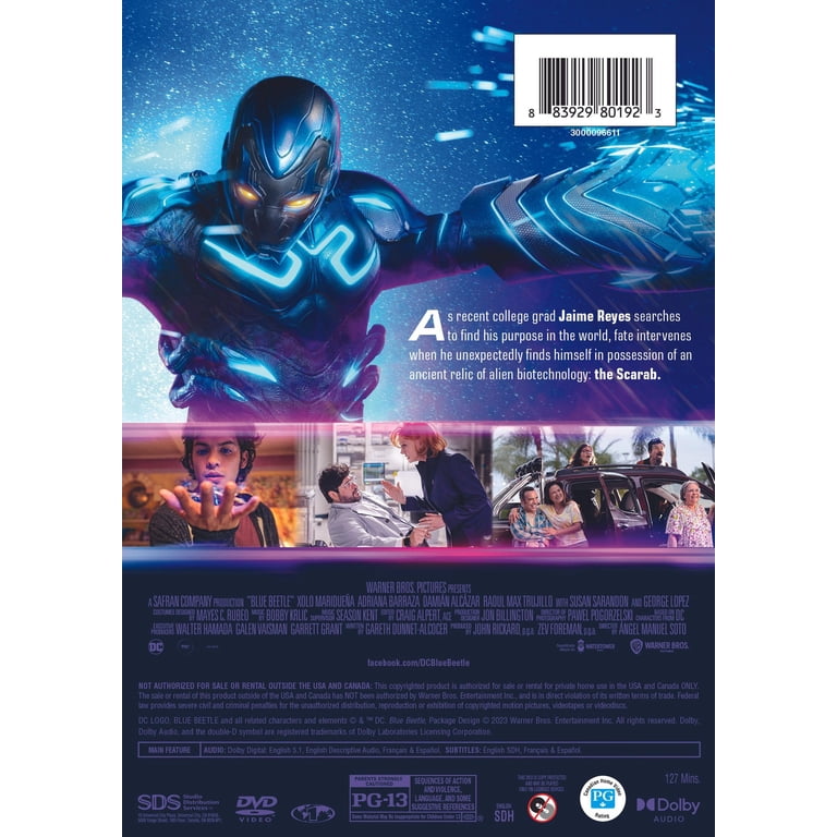 SDS Blue Beetle DVD Action Adventure - Walmart.com