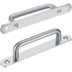 thumbnail image 2 of Sliding Barn Door Handle, Sliding Door Handle Pull with Stainless Steel Plate for Barn Doors Cabinet Closet2 Pieces, 2 of 5