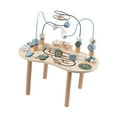 thumbnail image 2 of HILABEE Activity Table Activity Center Learning Toy Rotating Block Track Maze Sensory Toy with Bead Maze for Toddlers Infant Children, 2 of 9