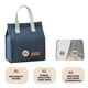 thumbnail image 2 of Fiudx Bolsa Bento Catiónica, Bolsa Térmica para Almuerzo de Gran Capacidad, a Prueba de Fugas, Suave y Portátil, de Pana Ecológica, Ideal para Picnics En La Oficina y Comidas Familiares, 22,5 X 25,5, 2 of 7