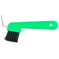 thumbnail image 2 of Jeffers Equine Hoof Pick & Brush for Horses, Green – Durable Grooming Tool with Stiff Bristles & 4" Easy Grip Handle, 2 of 7