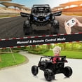 thumbnail image 5 of EastVita Ride on UTV Car, 24V Battery Powerd Electric Off-Road UTV Car w/Remote Control, 200W Motor, Spring Suspension, Music, LED Lights, Ride on Car, 5 of 7