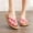 Hot Pink, variant on BONIXOOM Sandals Women Comfortable Clearance Fall Slip-On None Casual Fashion Womens Shoes Hot Pink Size 6