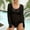 Black T-Shirts for Women, variant on Olyvenn Stylish Womens Summer Hollow Out Swimsuit Coverups Long Sleeve Beach Tops Bikini Crochet Cover Ups Solid Bathing Suit Cover Up Black 6