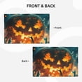 thumbnail image 4 of Placemats Set of 4 / 6, Halloween Ghost Puzzle Pumpkin A Placemats for Dining Table Indoor/Outdoors Heat Resistant Washable Placemats 18" x 12", 4 of 8