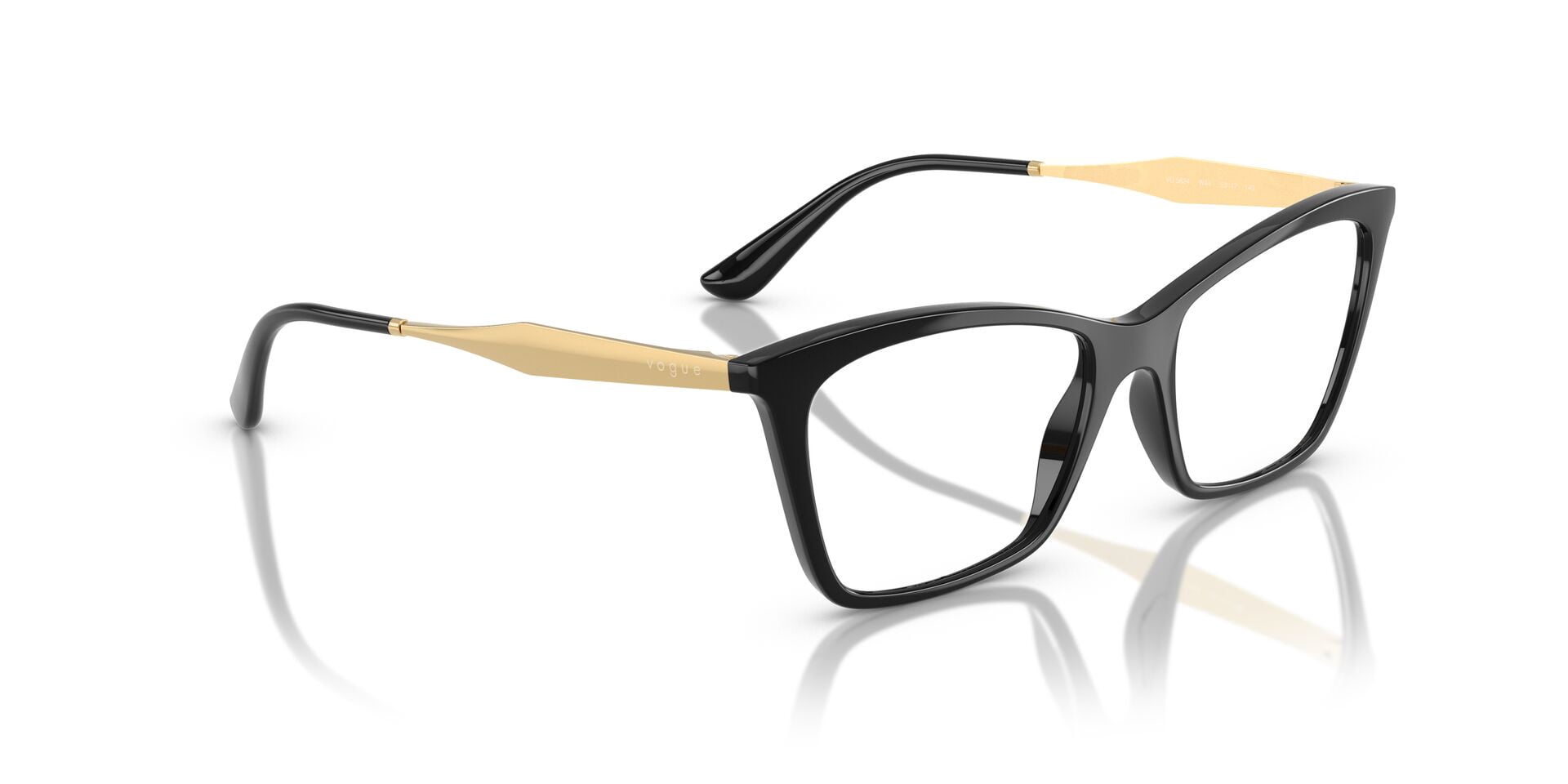 Vogue Unisex Eyeglasses VO5624 Black Full-Rim Propionate Frame 51mm