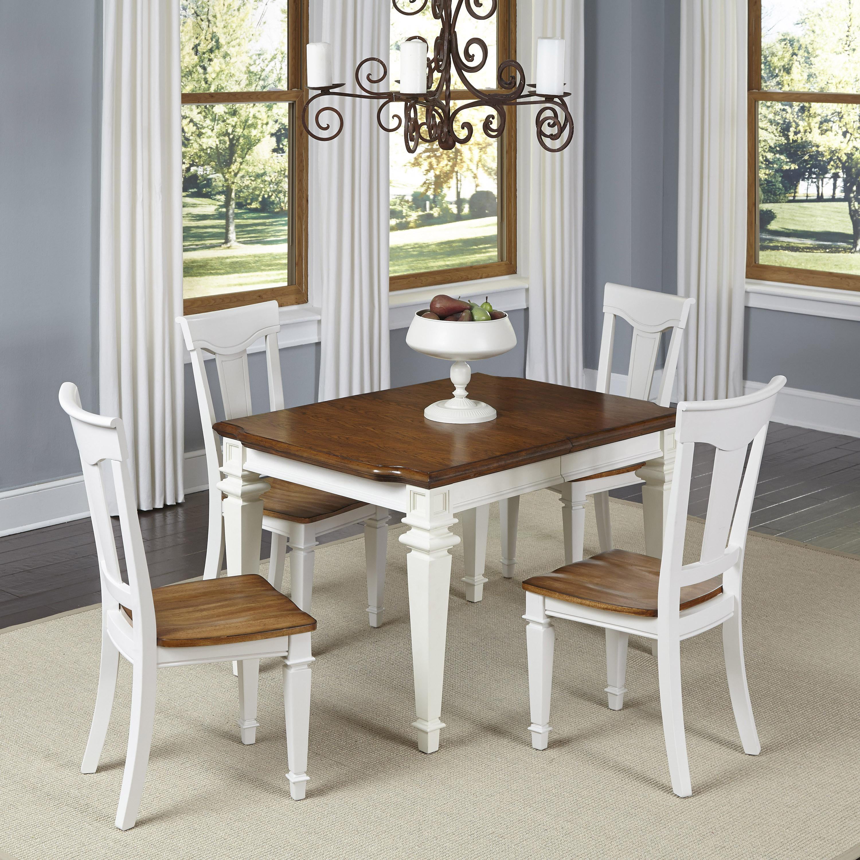 Dining Table with Four Chairs - Walmart.com