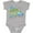 AC-Heather Grey, variant on My First Easter Train Boys or Girls Baby Bodysuit
