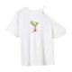 thumbnail image 4 of Camiseta de mujer de verano, ligera, sencilla, de ajuste regular, básica para viajes en la playa XL, 4 of 7