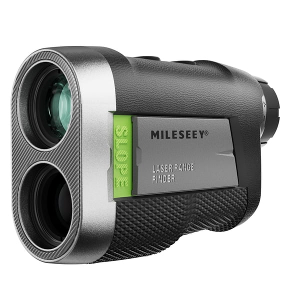 Telémetro de golf MileSeey PF260 con pendiente de 1100 yardas, alcance 6X