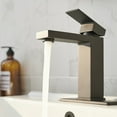 thumbnail image 2 of Single Hole Single-Handle Bathroom Faucet in Matte Black, 2 of 15