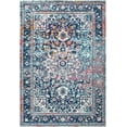 thumbnail image 2 of nuLOOM Lilah Medallion Vintage Runner Rug, 2' 8" x 8', Blue, 2 of 2
