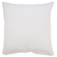 thumbnail image 5 of Ox Bay Hampton 20" x 20" Gray/White Stripe Cotton Adult Decorative Throw Pillow Cover, 5 of 10
