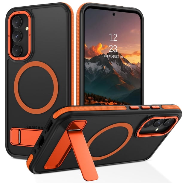 Funda para teléfono móvil GUAGUA Galaxy A54 de 6.4 pulgadas con soporte magnético