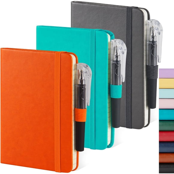 Cuaderno NIRMIRO mini 3 unidades 9 x 14,5 cm, 408 páginas