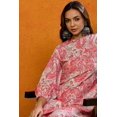 thumbnail image 3 of DWEEP SARA Women’s Pink Rayon Blend Paisley Printed Co-ord Set – Straight Kurta & Pant Set, M/38, 3 of 10