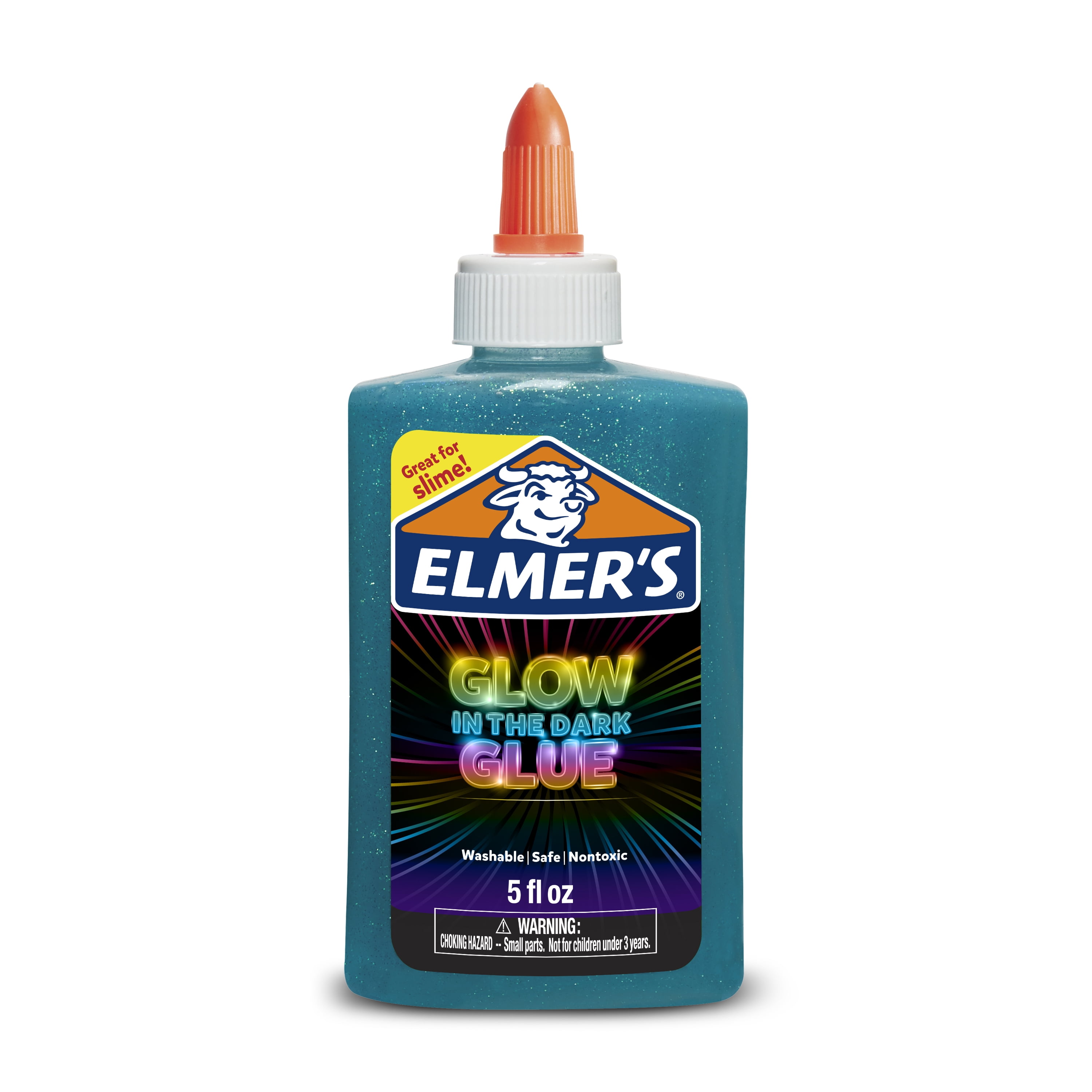 Elmer's Glow in the Dark Liquid Glue, 5 oz., Blue