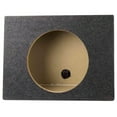 thumbnail image 3 of TiaGOC QTW10 Single 10" Sealed Car Audio Subwoofer Sub Box Enclosures (2 Pack), 3 of 5