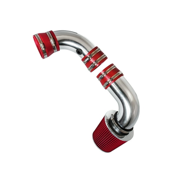 Rtunes Racing Cold Air Intake Kit   Filter Combo RED Compatible For 96-05 Chevy S10 / Blazer 4.3L / 96-05 GMC Sonoma/Jimmy 4.3L / 97-00 Isuzu Hombre / 96-01 Oldsmobile Bravada 4.3L