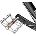 thumbnail image 5 of Rockbros Mountain Bike Pedals, Alloy Platform Bicycle Pedals, Sliver 4 Bearings, 5 of 7