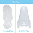 thumbnail image 3 of Kit de guardabarros Podoy CRF50 de plástico blanco con tornillos, 3 of 6