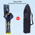 thumbnail image 2 of Silla Plegable Para Acampar Al Aire Libre Con Soporte Para La Espalda, Bolsa De Almacenamiento, Silla De Pesca Portátil Para Dibujar, Silla De Viaje Para La Playa Monstrate HA038693-00, 2 of 6