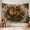 C, variant on XaaKee, Tapestry For Bedroom, Saffron Grove Fox Haven, Forest Fauna, High-Quality Polyester, Room Tapestry, 60x40Inch