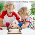 thumbnail image 3 of Handmade Wooden Whack a Balloon Party Games Balloon Bamboo Man Battle Fencing Puppets, Battle Game Toys Gifts, 3 of 4