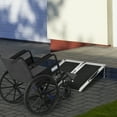 thumbnail image 2 of HOMCOM Rampe de Fauteuil Roulant 2 Pi Trottinette Mobilité Antidérapante Superposition, 2 of 10