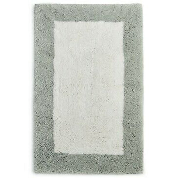 Hotel Collection Colorblock 100 Cotton 30" x 50" Bath Rug Seafoam