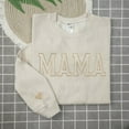 thumbnail image 4 of Embroidered Mama Mom Sweatshirt - Perfect for Christmas 2023, 4 of 7