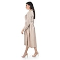 thumbnail image 2 of Vestido camisero con cinturón Roman Fashion /Juvenil, 3835 (Café) cafe G, 2 of 5
