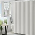 thumbnail image 6 of PEVA Shower Curtain Liner 100% Waterproof and Mildew Proof Odorless 70*72 IN, 6 of 11