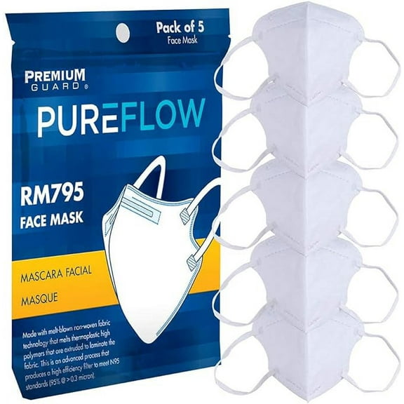 Face Mask RM795 – Disposable, Pack of 5 Masks
