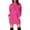 Hot Pink, variant on Christmas Dresses for Women Christmas Party Outfit Ladies' Autumn And Winter Fashion Casual Christmas Printed Long Sleeved Hooded Sweatshirt Pocket Hooded Sweatshirt Pullover Dress Sweatshirt