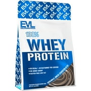 Protein Powder 25g - Evlution Nutrition 100% Whey Protein Powder 1 LB - No Sugar Added, Low Carb, Gluten Free - EVL Fast Absorbing Chocolate Protein Powder with BCAA and Glutamine