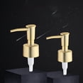 thumbnail image 3 of Mduoduo 28 Thread Plastic Lotion Pump Head Bathroom Spray Head Shower Gel Press Head,Matte Gold Pump Head 1 Set, 3 of 10