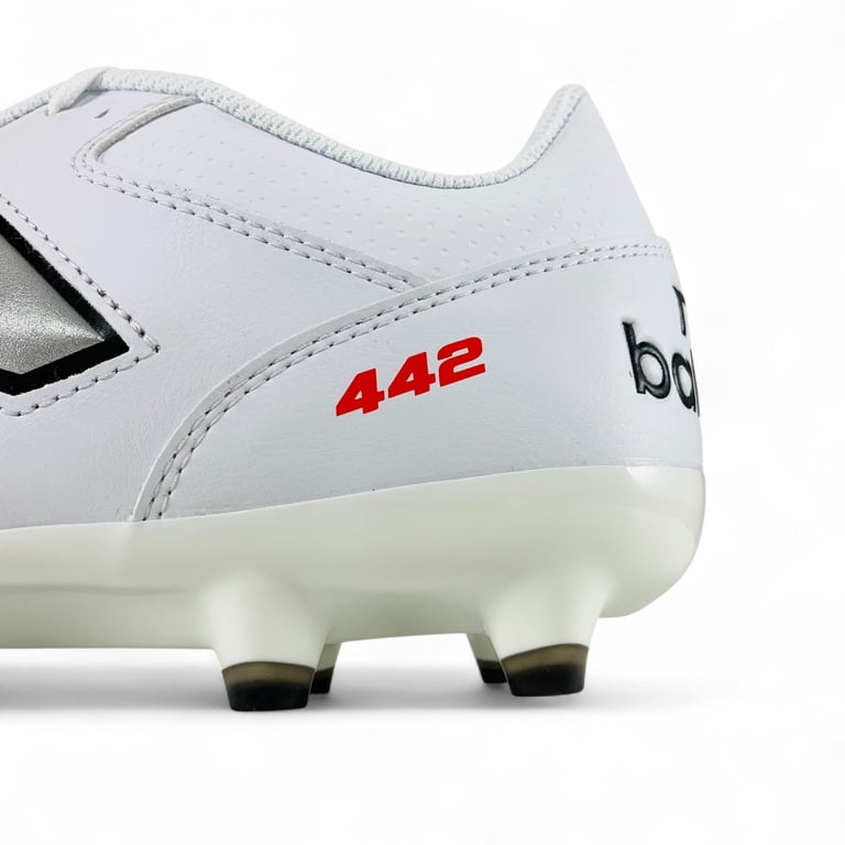 New Balance 442 v2 Team FG White Men\'s Soccer Cleats MS42FWT2 New Balance 442 v2 Team FG White Men main image 3