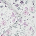 thumbnail image 3 of Laura Ashley Wild Meadow Pale Iris Wallpaper, 3 of 3