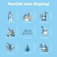 thumbnail image 5 of 155 Pieces White Snowflake Window Clings for Glass Windows Christmas Decorations Indoor - DIY Snowflakes Vinyl Clings Window Decal Stickers Winter Wonderland Holiday Xmas Ornaments Decorations, 5 of 6