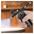 thumbnail image 3 of Portable Rechargeable Wireless Airbrush With Compressor Double Action Spray Gun For Face Beauty Nail Art Tattoo Craft Cake Paint ,Durable Build, 3 of 8